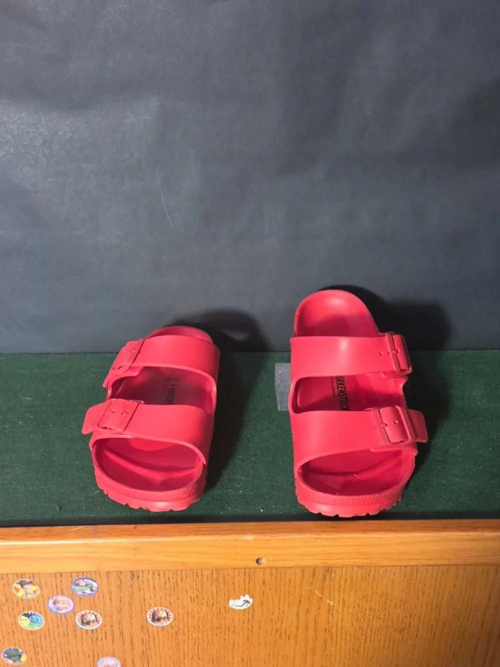 Birkenstock Arizona EVA Slide Sandals Red Waterproof